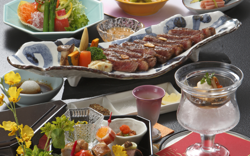 【鳥取和牛◇特別メニュー】豪快200ｇ！！Ａ４ランク以上の“絶品”鳥取和牛ステーキ会席コース♪