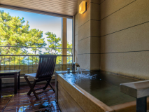 【温泉露天風呂付】湯賓館 オーシャンビュー和洋室 77㎡ 【温泉露天風呂付】湯賓館 オーシャンビュー和洋室 77㎡