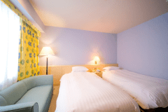 【禁煙】スタンダードツインルーム/19.6m²