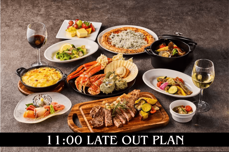 【レイトチェックアウト特典付】オールインクルーシブ・バイキングプラン