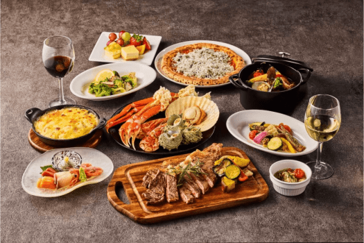 【夕食】バイキング(イメージ)