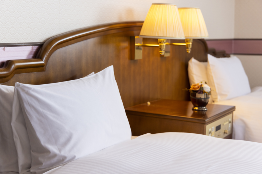 【客室イメージ】快適なベッドで上質な眠りの時間を