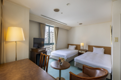 【スタンダードツイン】25平米／ふたりで過ごす、オーソドックスな空間＊画像は客室一例