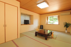【客室一例】和室。ゆったり落ち着いてお過ごしいただけるお部屋です♪