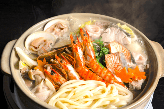 香川名物『讃岐うどんすき鍋』プラン