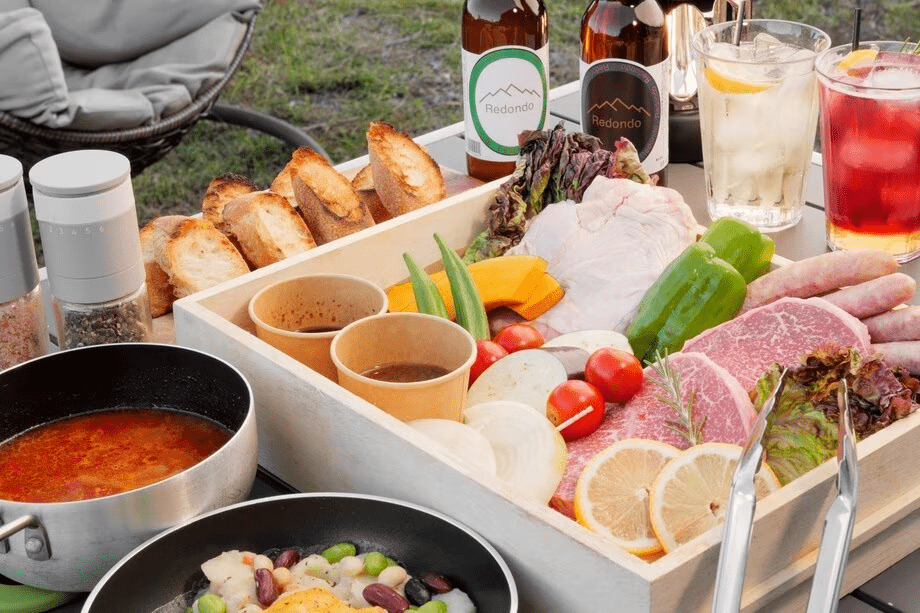 【1泊2食付き】グランピングBBQ〜秋吉の自然と星空に囲まれて山口県産和牛「燦」を満喫〜