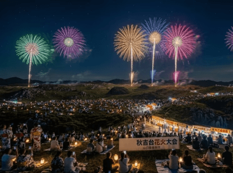 花火大会イメージ風景。