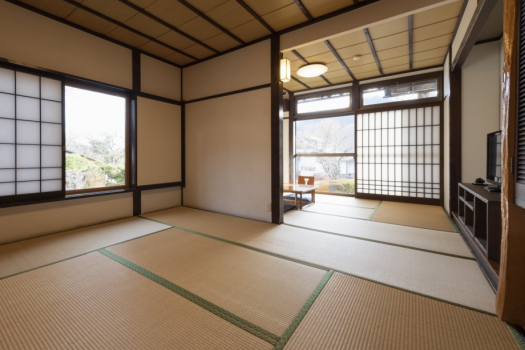 和室１４畳一間（２５平米） 堀りごたつ付