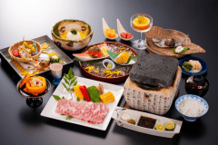 上州和牛会席　石焼きステーキ　～だいこく～