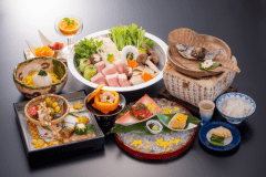 上州麦豚鍋会席 　～しんめい～