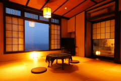 【露天風呂付客室】ドゥーア｜和洋室