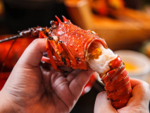 【当館人気No.1】伊勢海老まるっと姿焼き＆お造り盛りの「伊勢海老会席」プラン　絶景大浴場と共に