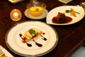 【夕食一例（大人）】欧風コースディナー。魚料理・肉料理両方お楽しみいただけます。