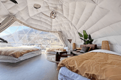 ドームテント内観