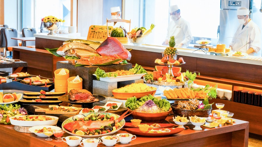 2021年リニューアル　ビュッフェ料理イメージ