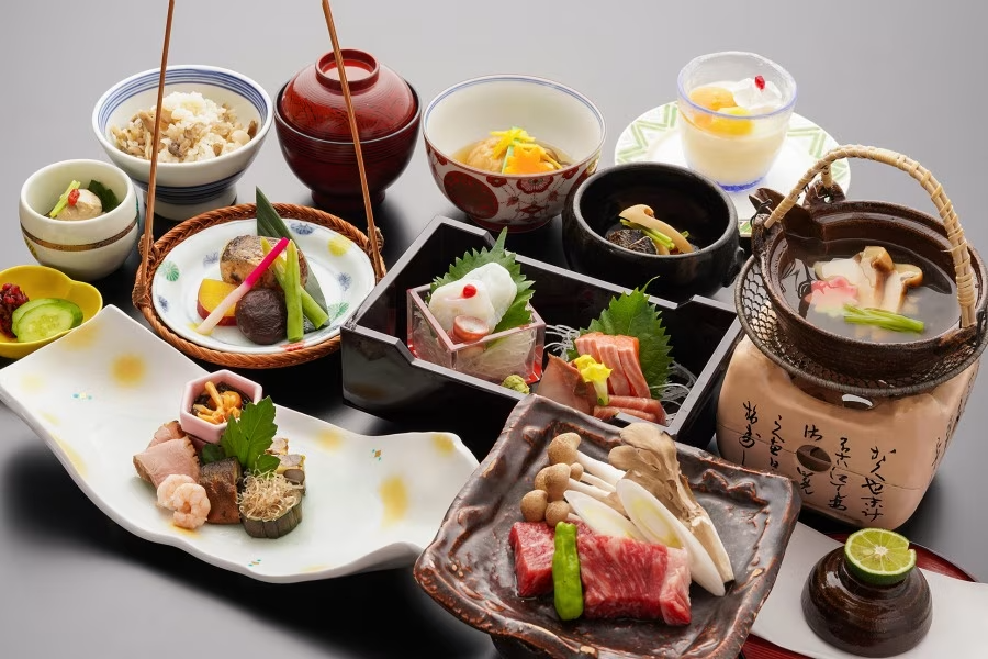 料理人の技術と季節の恵みが織り成す会席料理