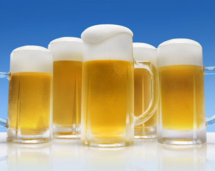 生ビールで乾杯♪