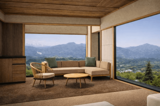 角部屋ハイフロアエグゼクティブルーム（7.5畳+ツイン）（63.8㎡）（イメージ）