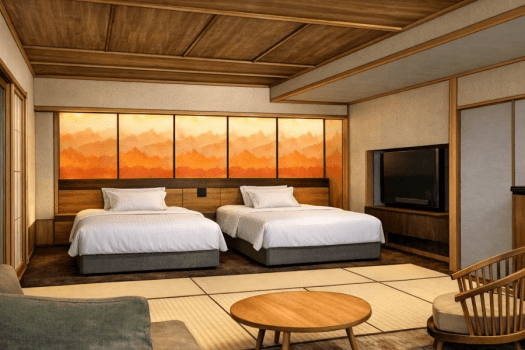 ハイフロアエグゼクティブルーム（7.5畳+ツイン）（63.8㎡）（イメージ）