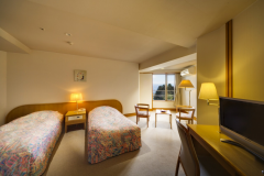 ツインベッドルーム(26.3㎡)(一例) ツインベッドルーム(26.3㎡)(一例)