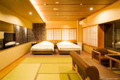 温泉風呂付き和洋室(10畳+ツイン)339号室(50.9㎡)(イメージ) 温泉風呂付き和洋室(10畳+ツイン)339号室(50.9㎡)(イメージ)