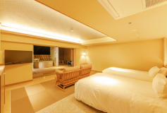 露天風呂付きデラックスツインルーム 露天風呂付きデラックスツインルーム