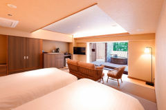 露天風呂付きデラックスツインルーム 露天風呂付きデラックスツインルーム