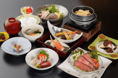 料理人の技術と季節の恵みが織り成す美しい会席料理