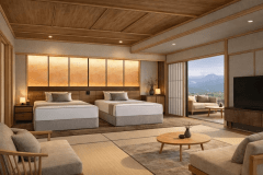 ハイフロアエグゼクティブルーム（7.5畳+ツイン）（63.8㎡）（イメージ）