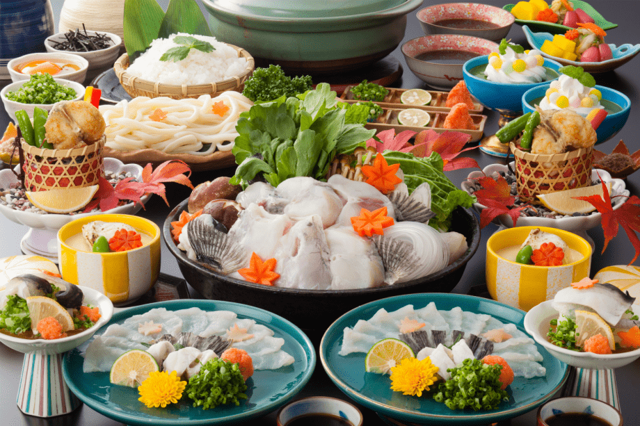 【冬季限定&times;ふぐ会席】淡路島の冬の味覚「とらふぐ」