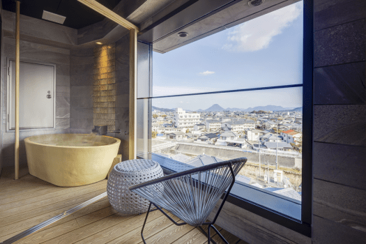 【Living Suite-Kunshiko】露天浴池套房［禁菸房］