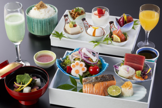 【別邸とら梅】＜和朝食＞優しい味わいで、じんわりと優しく目覚める朝。