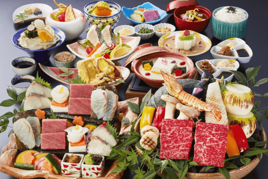 ●【レストラン食‐基本会席】名物「宝楽焼き」に加え&ldquo;ここでしか出逢えない&rdquo;逸品をお楽しみいただけます