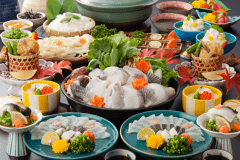 【冬季限定&times;ふぐ会席】淡路島の冬の味覚「とらふぐ」