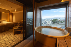 【ユニバーサルルーム‐君子香】こんぴら温泉を、お好きなときに何度でも楽しめます