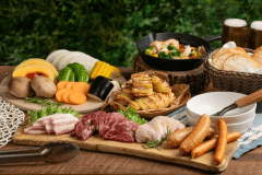 【2食付】4種のこだわりお肉BBQ🍖を味わうスタンダードコース★