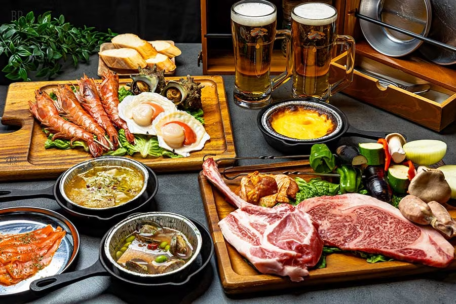 【1泊2食付き】<プレミアムBBQプラン>豪華食材をBBQで楽しむグランピング満喫プラン 【1泊2食付き】<プレミアムBBQプラン>豪華食材をBBQで楽しむグランピング満喫プラン