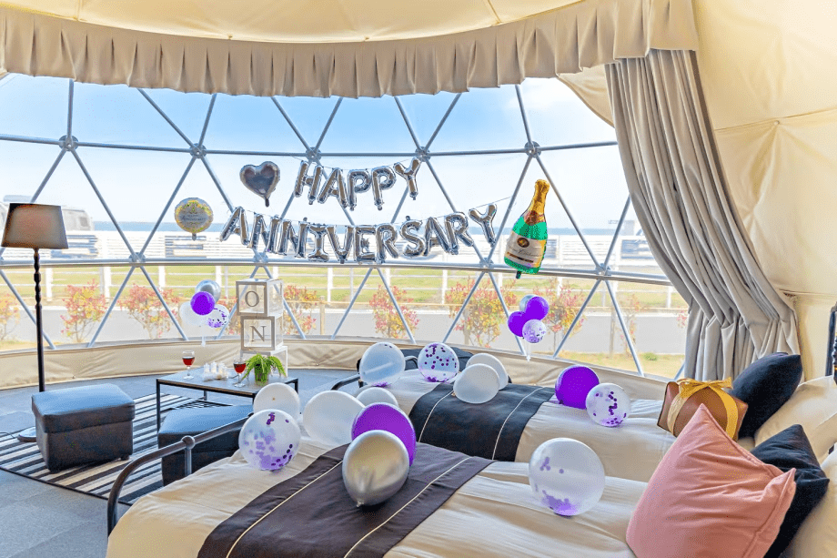 🎉アニバーサリープラン🎉＜豪華4大特典付き＞煌めく海を眺めながら、心に残るお祝いを【1泊2食付き】