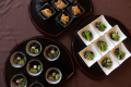 地元の野菜や季節のものを使った小鉢料理