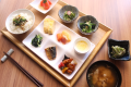 朝食盛り付け例