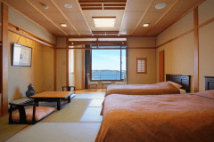 和ベッド客室（海側）【禁煙】