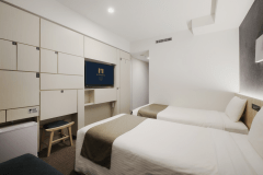 デラックスツイン（ソファベッド付）のお部屋