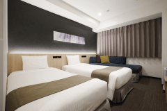 デラックスツイン（ソファベッド付）のお部屋