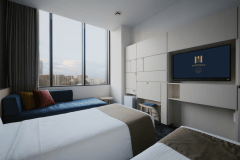 スタンダードツイン（ソファベッド付）の客室概況