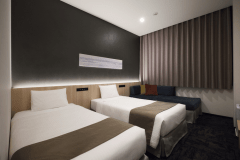 スタンダードツイン（ソファベッド付）のお部屋