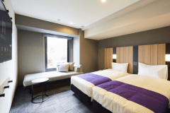 デラックスツイン（ソファベッド付）