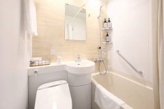 客室ユニットバス【デラックスツインルーム以外の客室は全てこのタイプとなります】