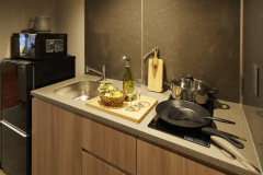 全室にキッチン・調理器具付♪