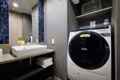 全自動乾燥機能付き洗濯機付き