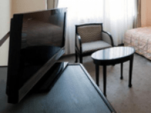 【客室】全室テレビリニュアルしました。地上波デジタル対応。